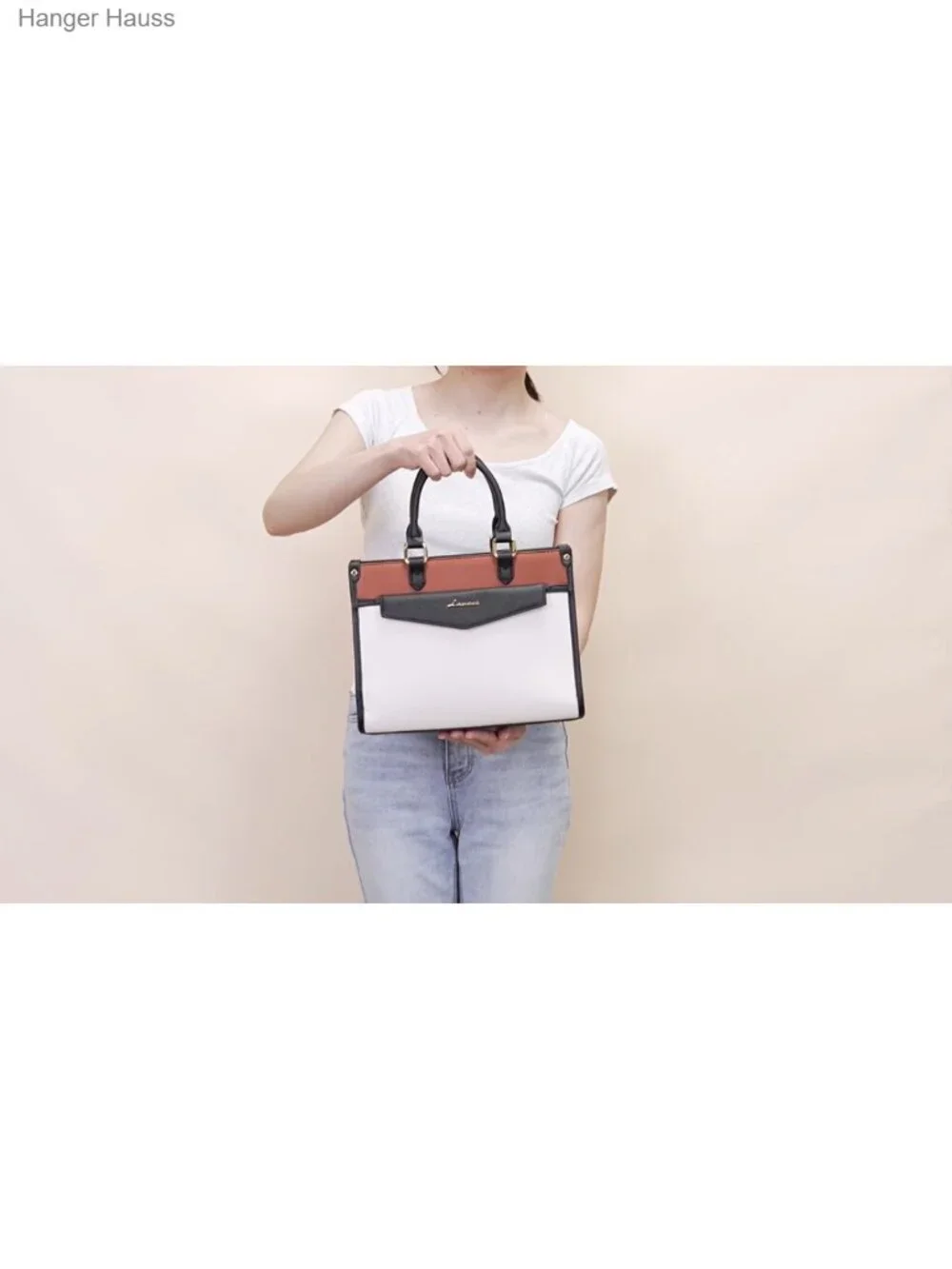 PU Leather Satchel Tote Purse Waterproof Women's Handbag Crossbody Shoulder Bag